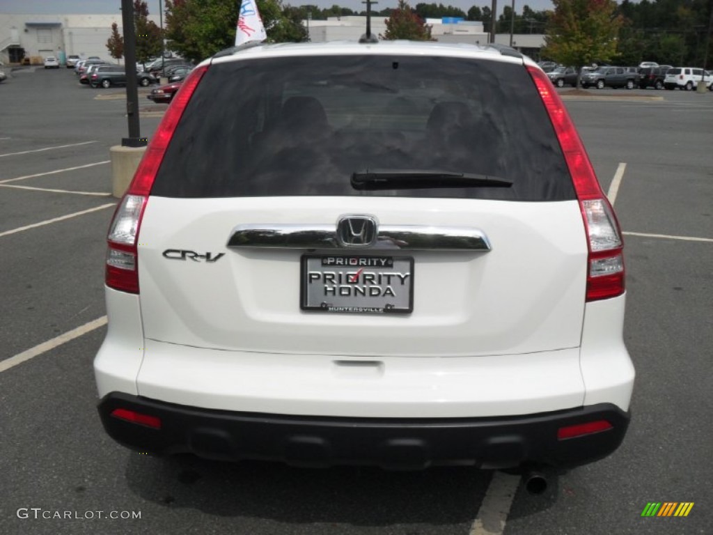 2008 CR-V EX-L - Taffeta White / Gray photo #3