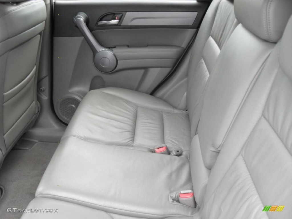 2008 CR-V EX-L - Taffeta White / Gray photo #14