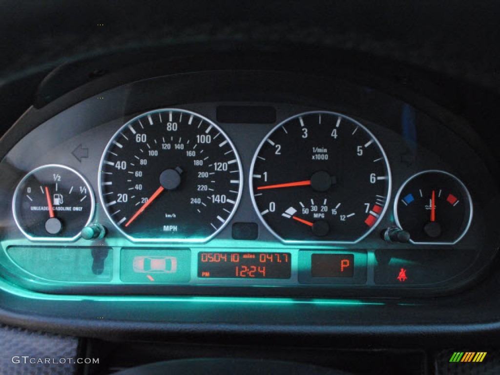 2006 BMW 3 Series 330i Coupe Gauges Photo #54782262