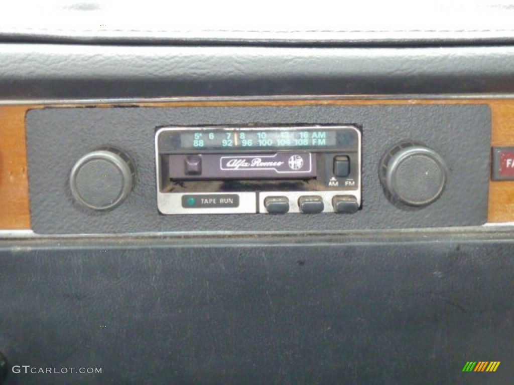 1974 Alfa Romeo GTV 2000 Audio System Photos