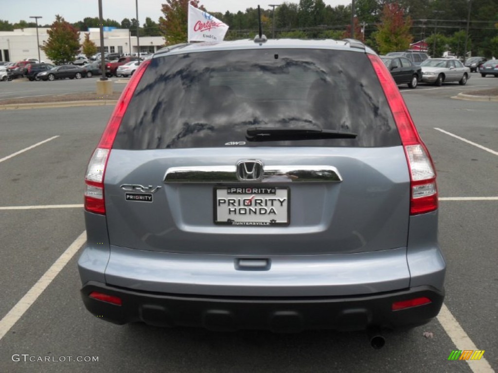 2009 CR-V EX-L 4WD - Glacier Blue Metallic / Gray photo #3