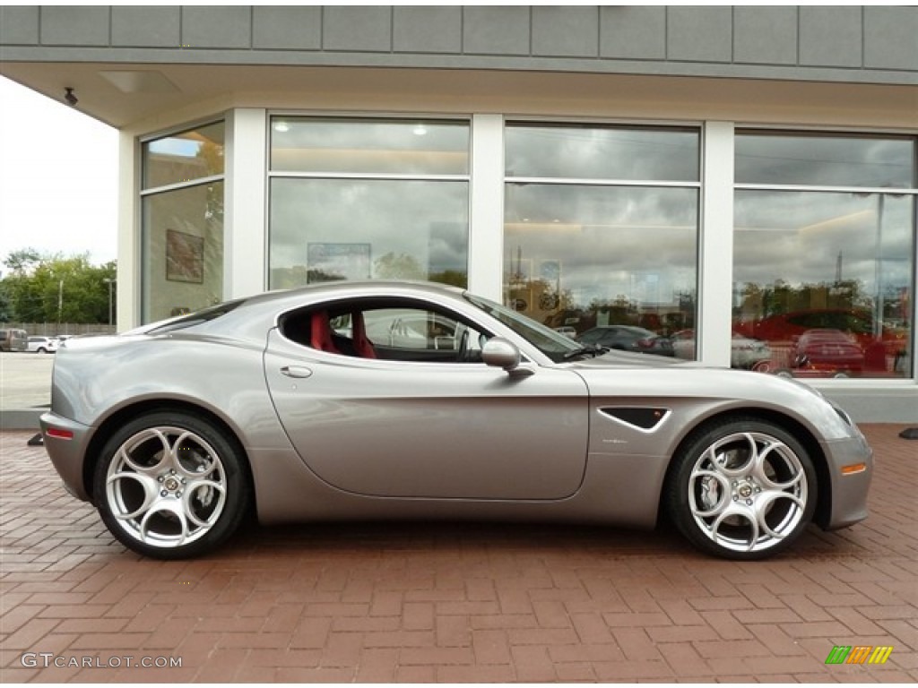 Grigio Nuvolare (Grey Metallic) 2008 Alfa Romeo 8C Competizione Coupe Exterior Photo #54783162
