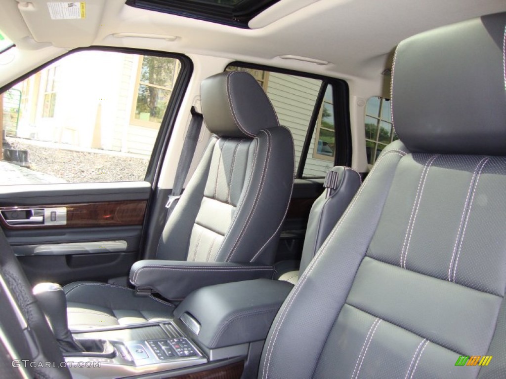 Ebony Interior 2012 Land Rover Range Rover Sport Supercharged Photo #54783525