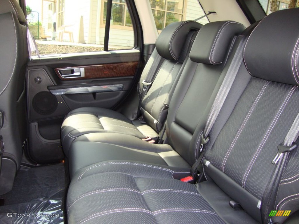 Ebony Interior 2012 Land Rover Range Rover Sport Supercharged Photo #54783552