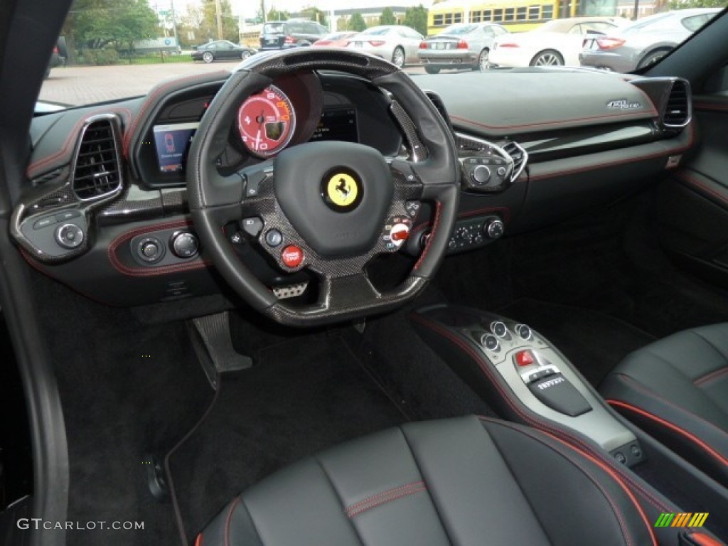 Nero Interior 2010 Ferrari 458 Italia Photo #54783594
