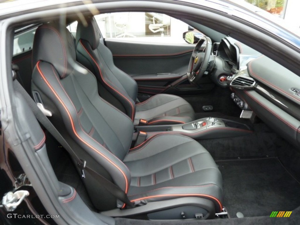 Nero Interior 2010 Ferrari 458 Italia Photo #54783669