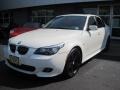 Alpine White 2008 BMW 5 Series 535xi Sedan Exterior