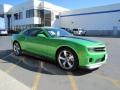 2011 Synergy Green Metallic Chevrolet Camaro SS/RS Coupe  photo #26