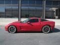 Crystal Red Metallic 2008 Chevrolet Corvette Coupe Exterior
