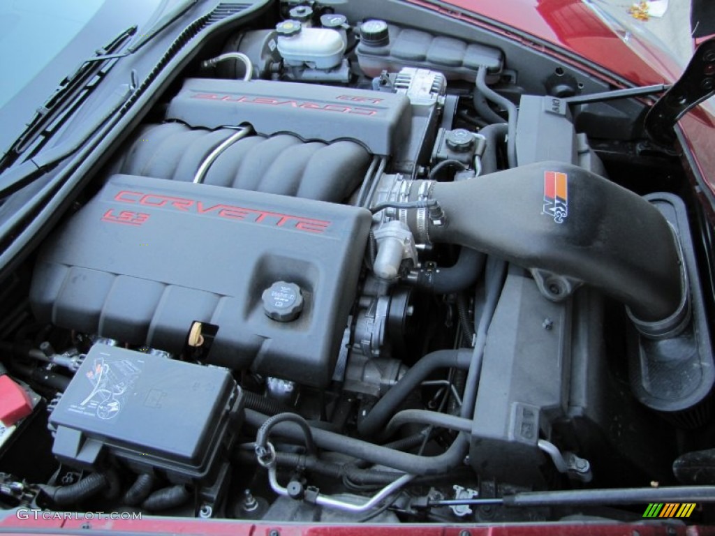 2008 Chevrolet Corvette Coupe 6.2 Liter OHV 16-Valve LS3 V8 Engine Photo #54784632