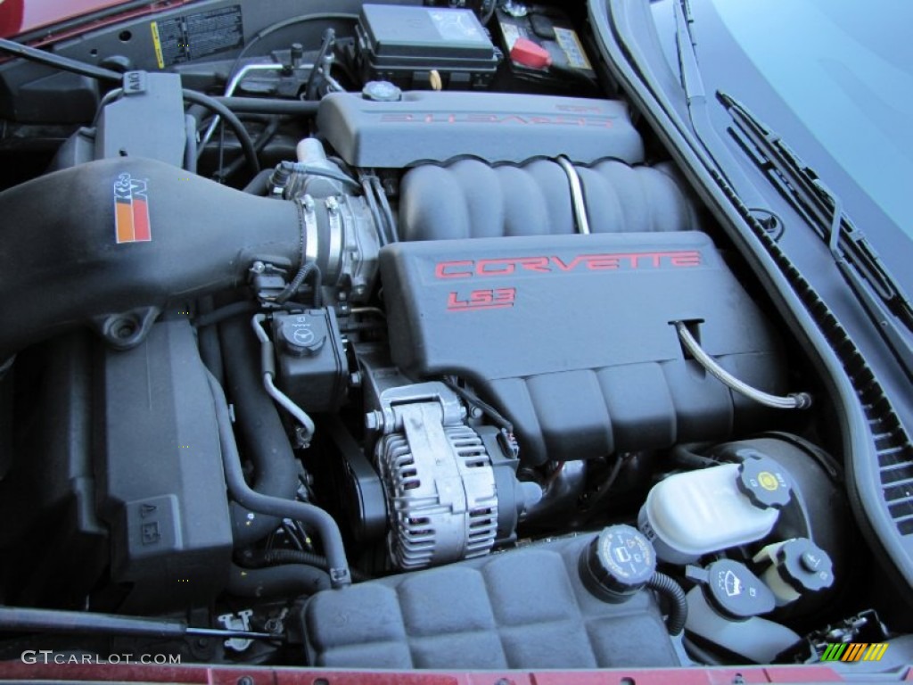 2008 Chevrolet Corvette Coupe 6.2 Liter OHV 16-Valve LS3 V8 Engine Photo #54784638