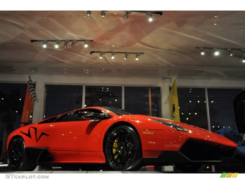 2010 Murcielago LP670-4 SV - Rosso Andromeda / Nero Perseus photo #17