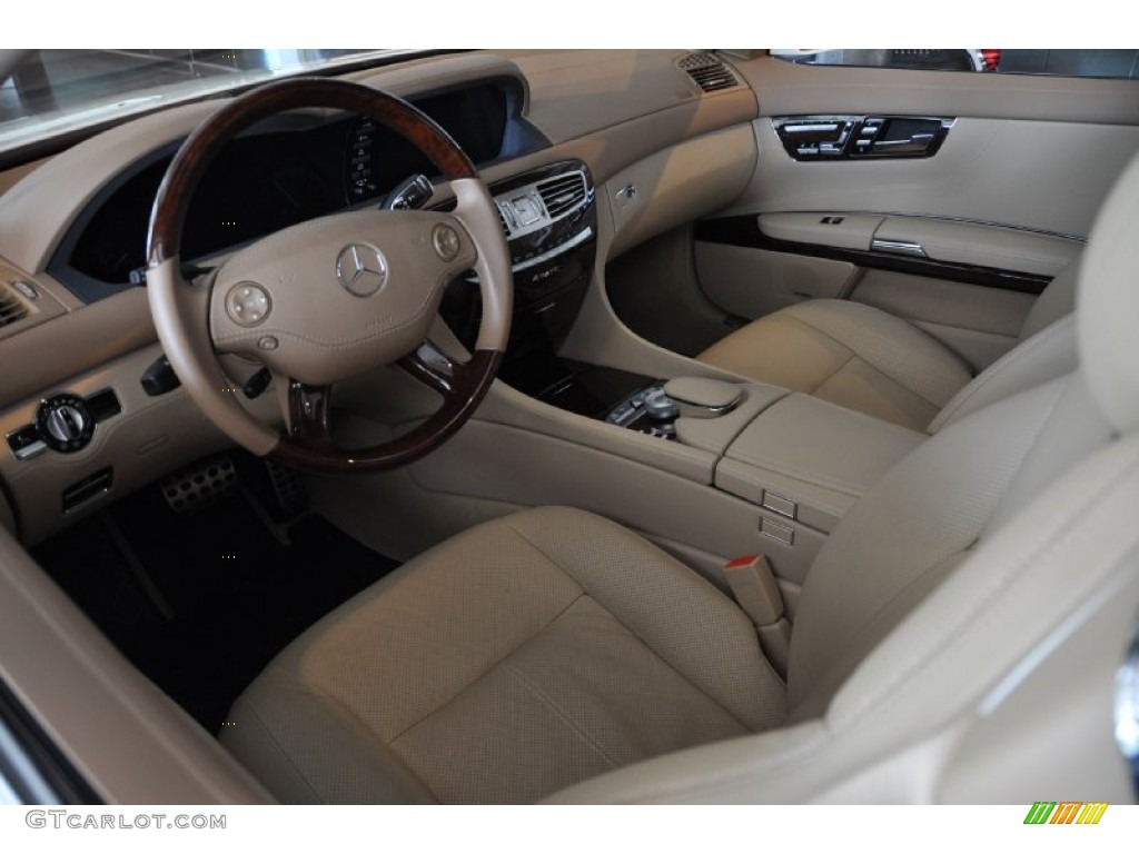 Cashmere/Savannah Interior 2010 Mercedes-Benz CL 550 4Matic Photo #54785304