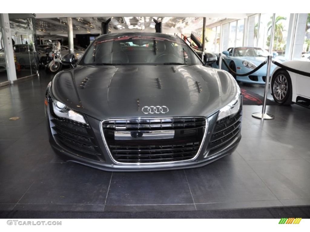 Daytona Grey Pearl Effect 2008 Audi R8 4.2 FSI quattro Exterior Photo #54785415