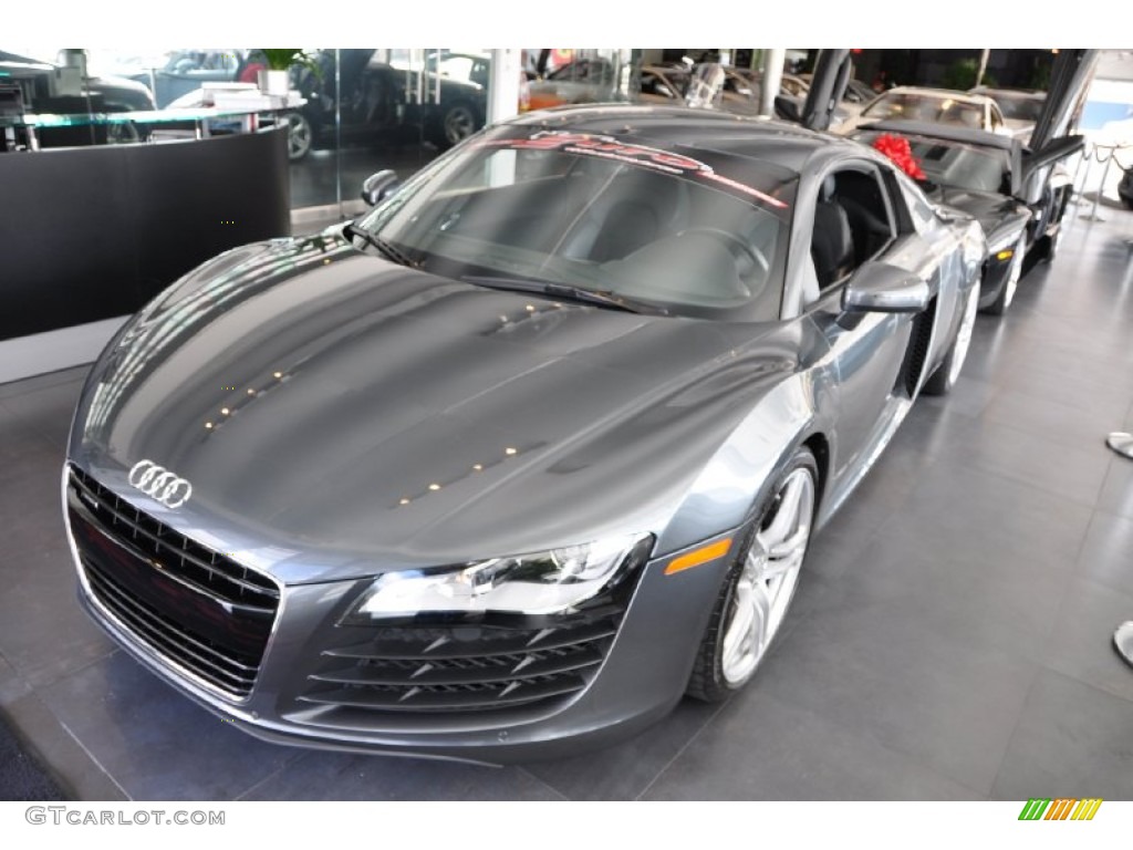 Daytona Grey Pearl Effect 2008 Audi R8 4.2 FSI quattro Exterior Photo #54785421