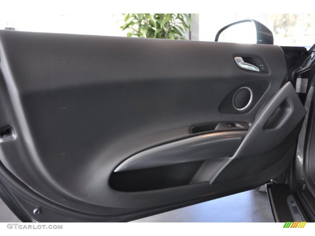 2008 Audi R8 4.2 FSI quattro Black Door Panel Photo #54785442