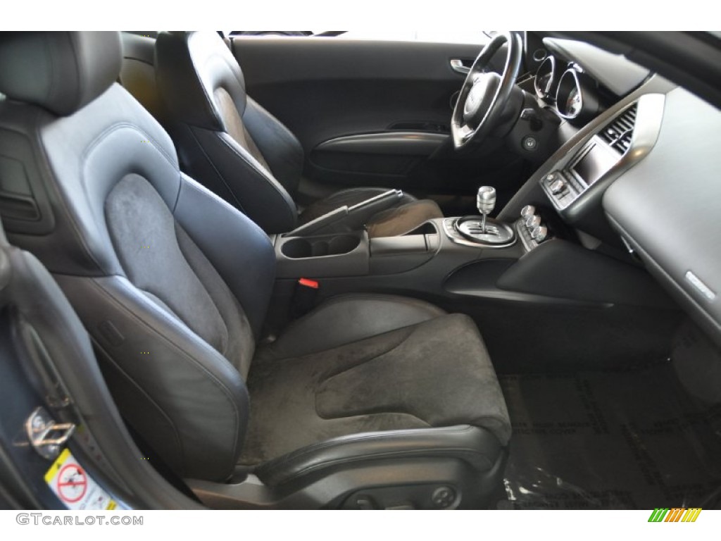 Black Interior 2008 Audi R8 4.2 FSI quattro Photo #54785472