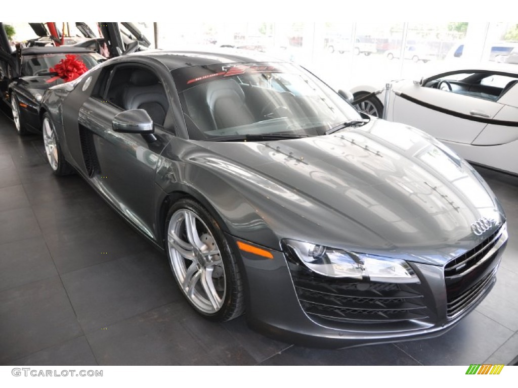 Daytona Grey Pearl Effect 2008 Audi R8 4.2 FSI quattro Exterior Photo #54785493