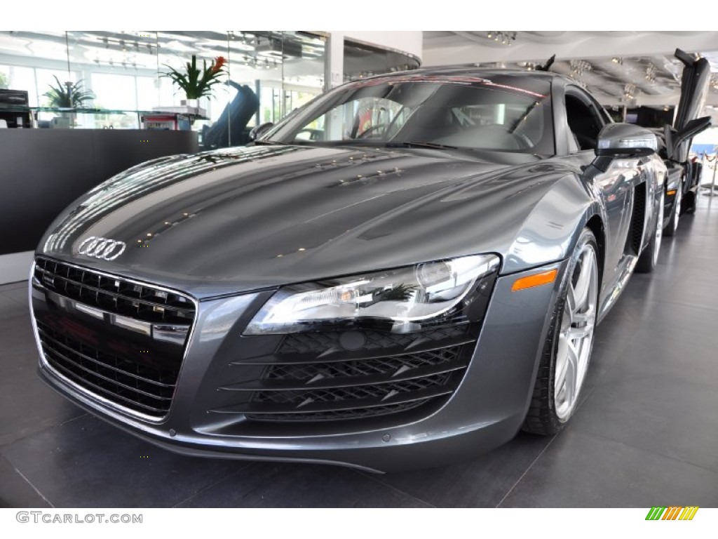 Daytona Grey Pearl Effect 2008 Audi R8 4.2 FSI quattro Exterior Photo #54785499