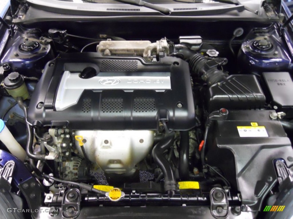 2005 Hyundai Tiburon GS 2.0 Liter DOHC 16-Valve 4 Cylinder Engine Photo #54785841