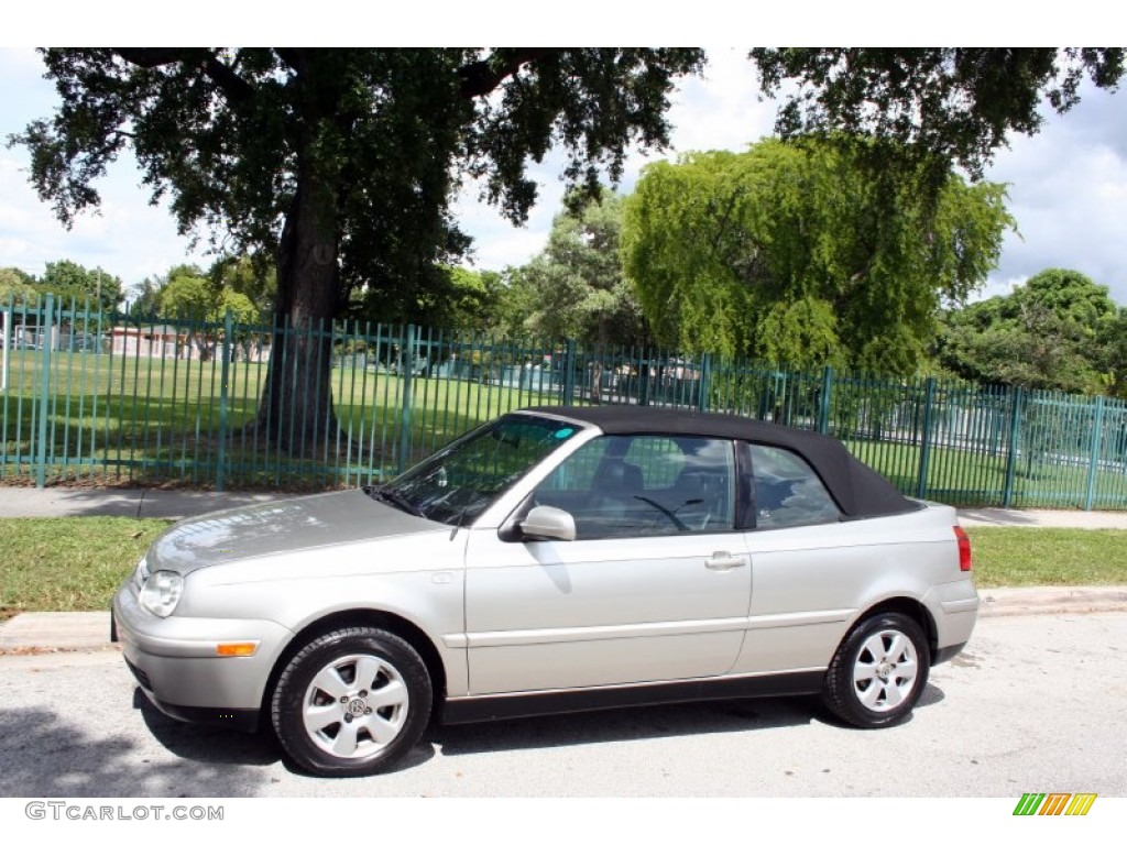 2001 Cabrio GLX - Desert Wind Metallic / Black photo #2