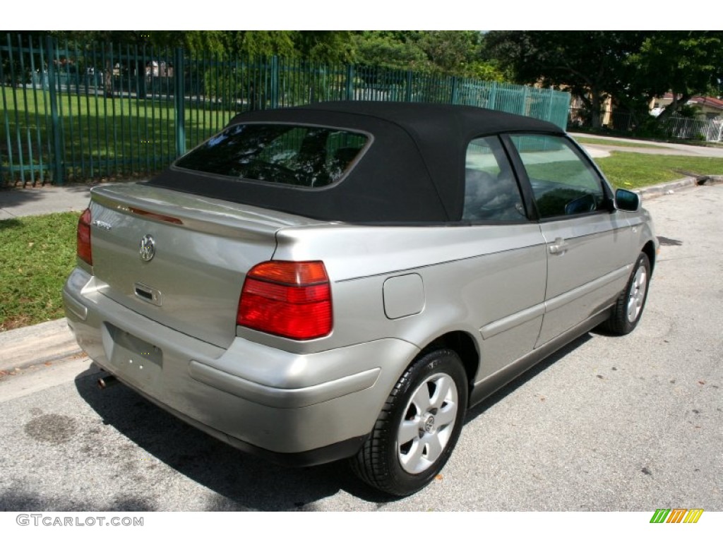 2001 Cabrio GLX - Desert Wind Metallic / Black photo #8