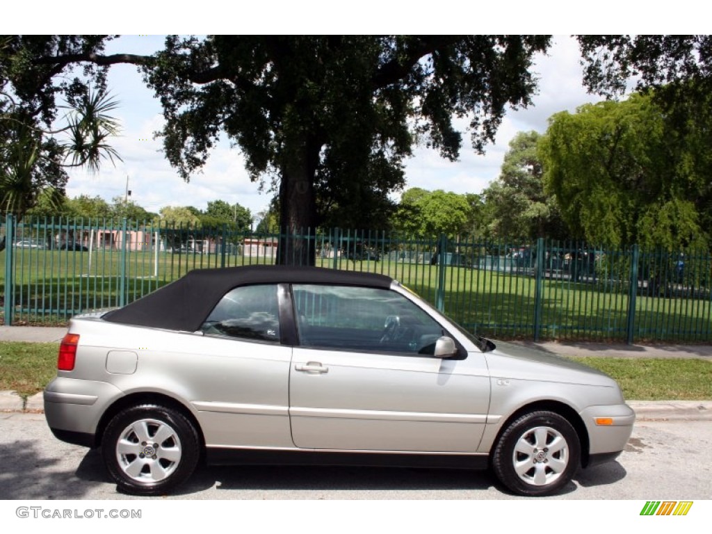 2001 Cabrio GLX - Desert Wind Metallic / Black photo #10