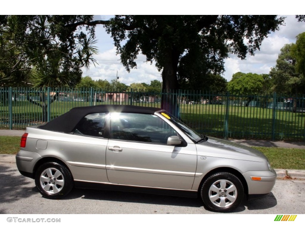 2001 Cabrio GLX - Desert Wind Metallic / Black photo #11