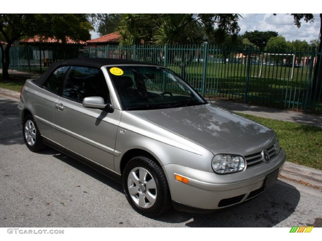2001 Cabrio GLX - Desert Wind Metallic / Black photo #14