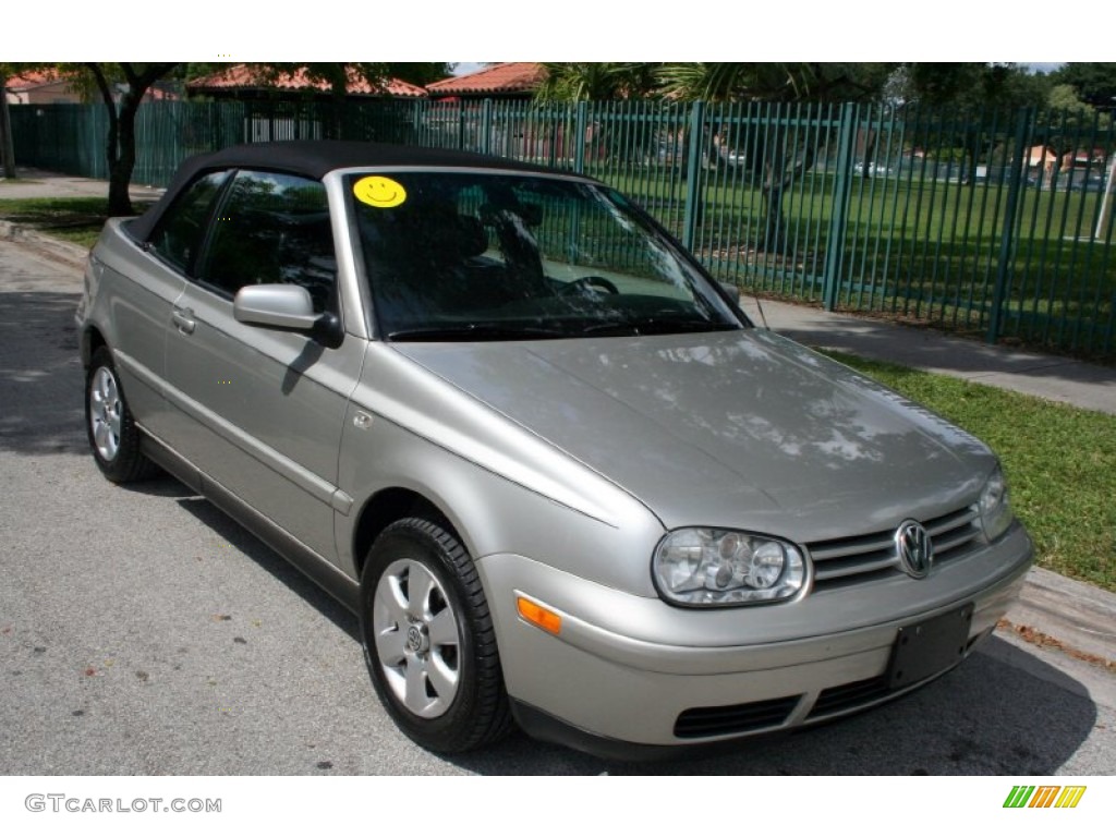 2001 Cabrio GLX - Desert Wind Metallic / Black photo #15
