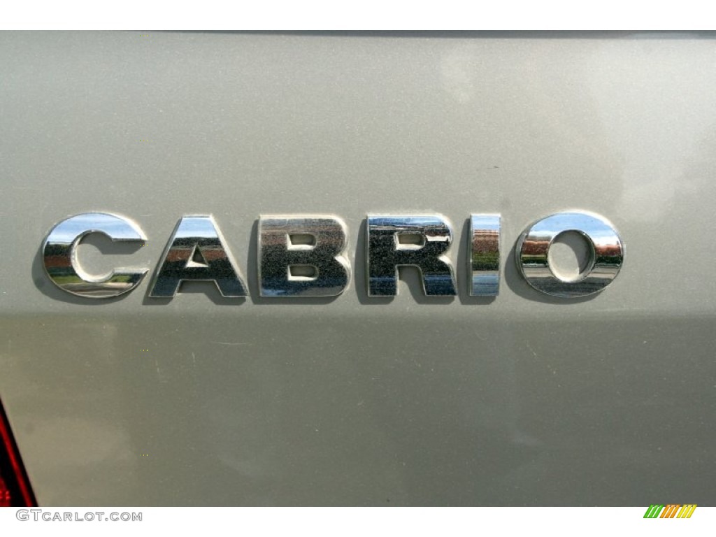 2001 Cabrio GLX - Desert Wind Metallic / Black photo #59