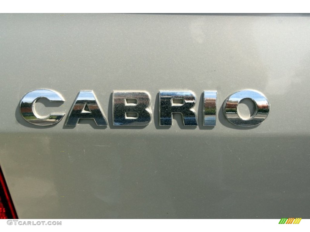 2001 Cabrio GLX - Desert Wind Metallic / Black photo #60