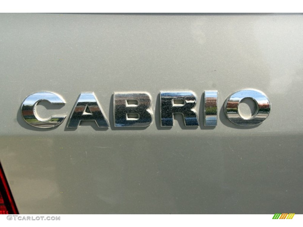 2001 Cabrio GLX - Desert Wind Metallic / Black photo #79