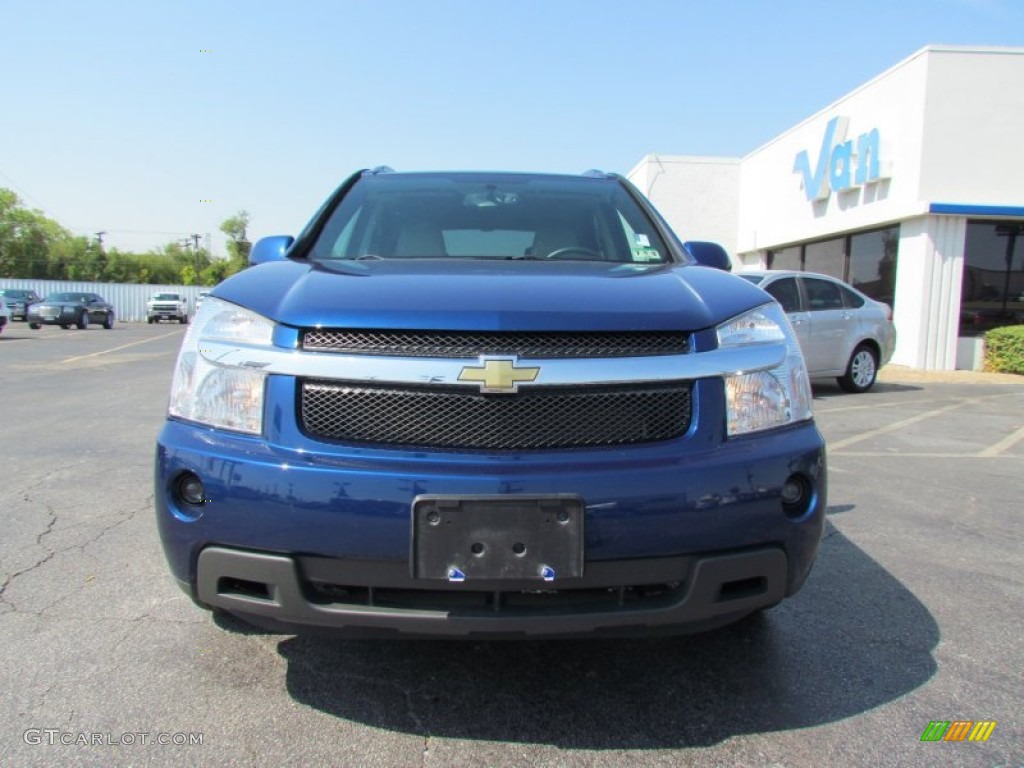 2009 Equinox LT - Navy Blue Metallic / Light Gray photo #2