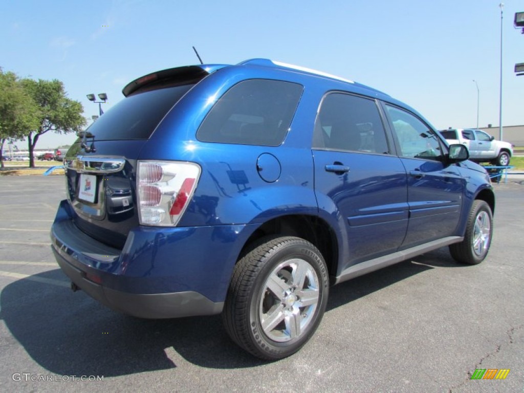 2009 Equinox LT - Navy Blue Metallic / Light Gray photo #7