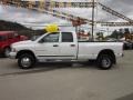 2005 Bright White Dodge Ram 3500 SLT Quad Cab 4x4 Dually  photo #2