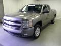 2008 Graystone Metallic Chevrolet Silverado 1500 LT Extended Cab  photo #3