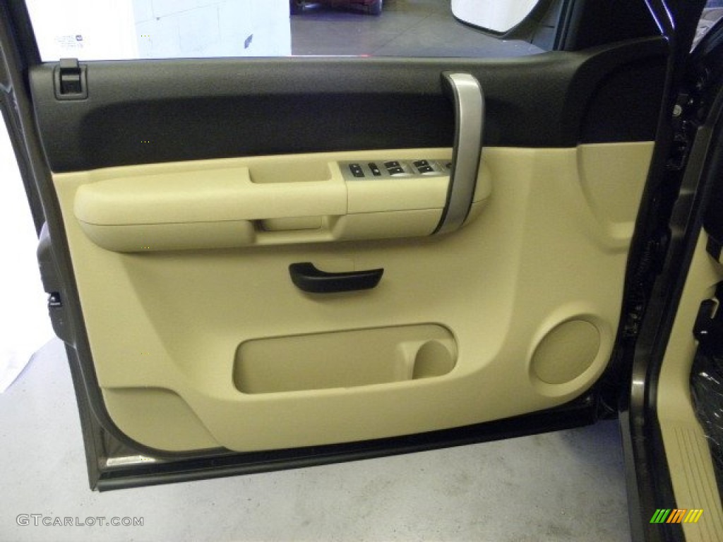 2008 Silverado 1500 LS Extended Cab - Desert Brown Metallic / Light Cashmere/Ebony Accents photo #15