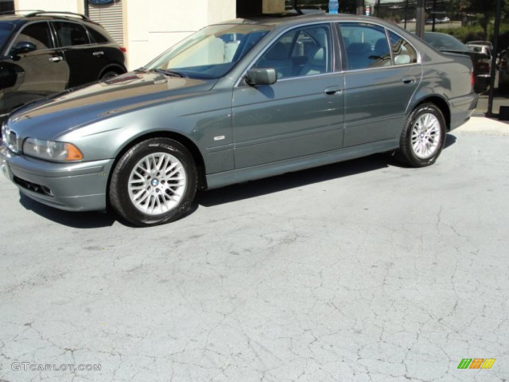 Slate Green Metallic 2003 BMW 5 Series 530i Sedan Exterior Photo #54788215