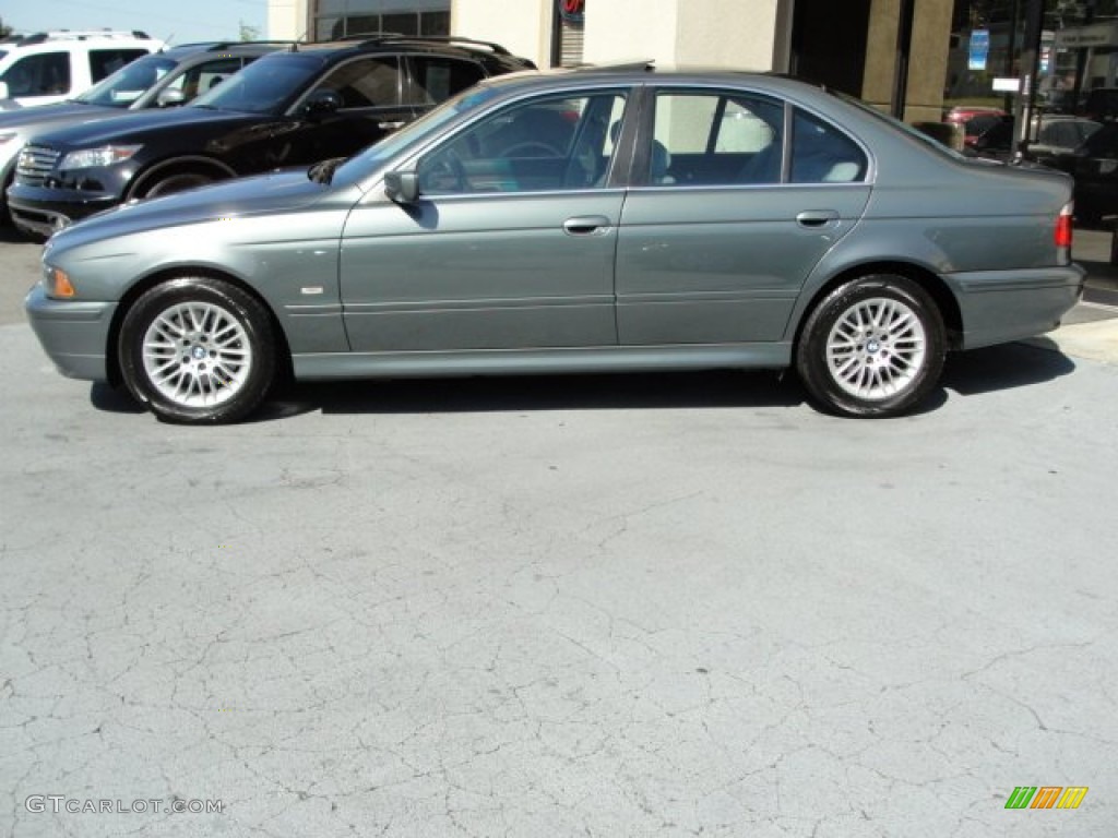 Slate Green Metallic 2003 BMW 5 Series 530i Sedan Exterior Photo #54788220