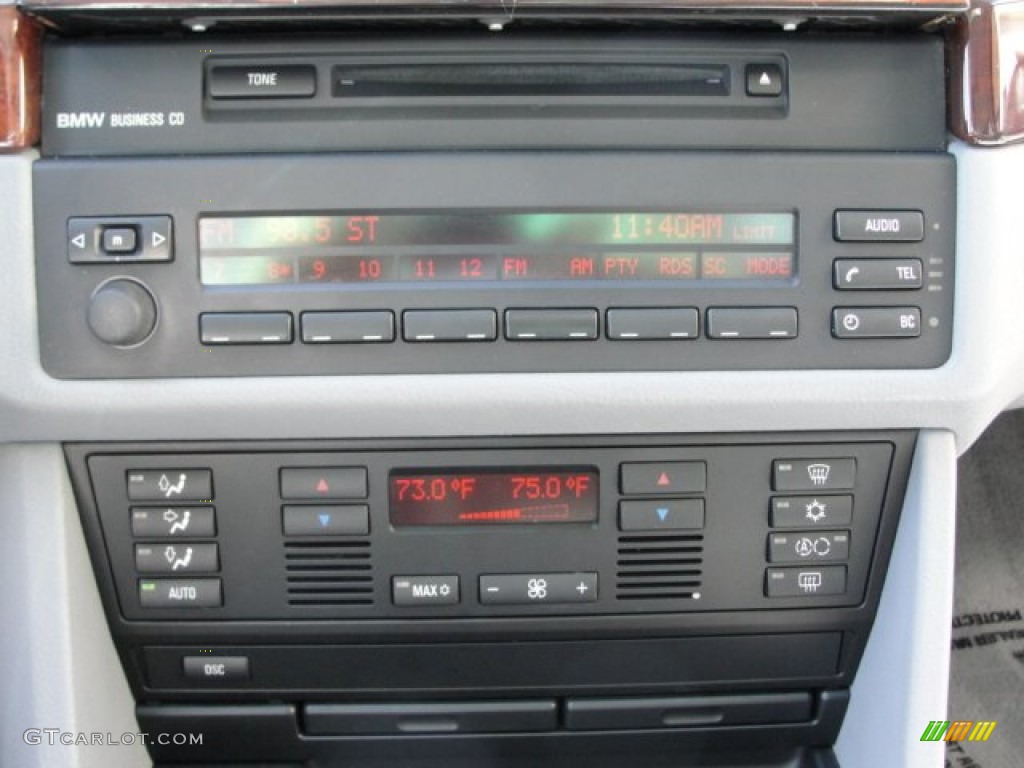 2003 5 Series 530i Sedan - Slate Green Metallic / Grey photo #18