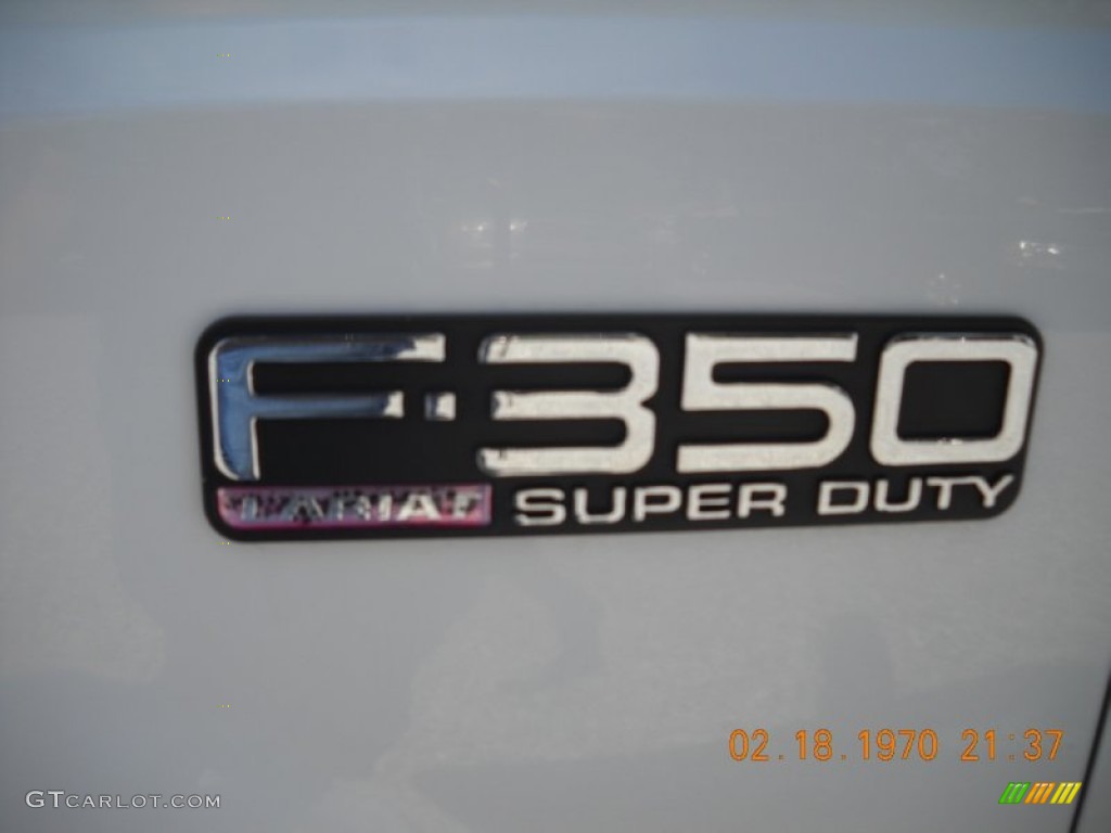 2000 Ford F350 Super Duty Lariat Crew Cab 4x4 Marks and Logos Photo #54788880