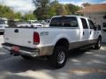 Oxford White - F350 Super Duty Lariat Crew Cab 4x4 Photo No. 13