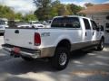 2000 Oxford White Ford F350 Super Duty Lariat Crew Cab 4x4  photo #13