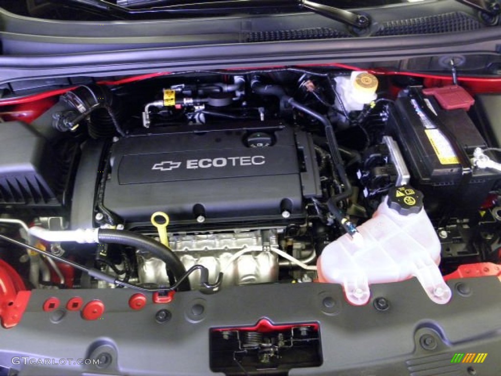 2012 Chevrolet Sonic LT Sedan 1.8 Liter DOHC 16-Valve VVT 4 Cylinder Engine Photo #54788981
