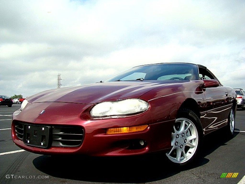 2000 Camaro Coupe - Monterey Maroon Metallic / Ebony photo #1