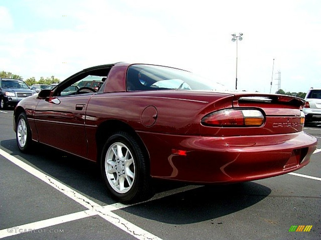 2000 Camaro Coupe - Monterey Maroon Metallic / Ebony photo #24