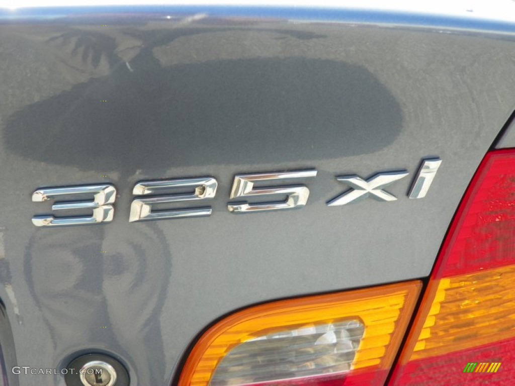 2003 3 Series 325xi Sedan - Steel Blue Metallic / Beige photo #9