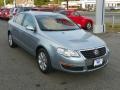 2006 Arctic Blue Silver Volkswagen Passat 2.0T Sedan  photo #2