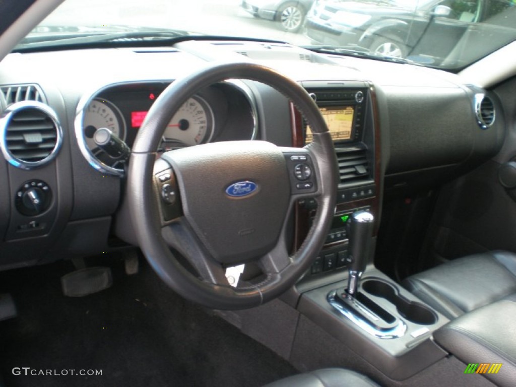 2008 Ford Explorer Limited 4x4 Black Dashboard Photo #54790164